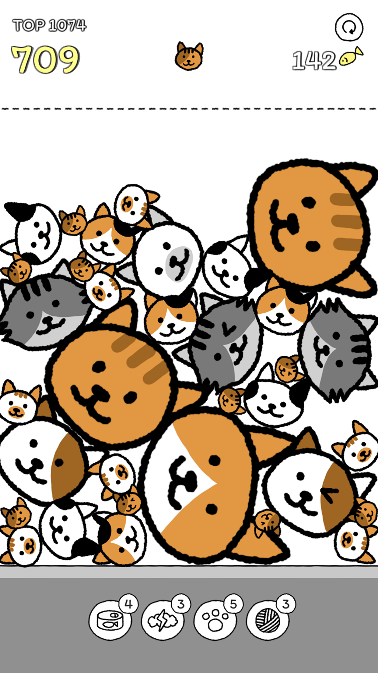 اسکرین شات 6 بازی Cats are Cute: Pop Time!