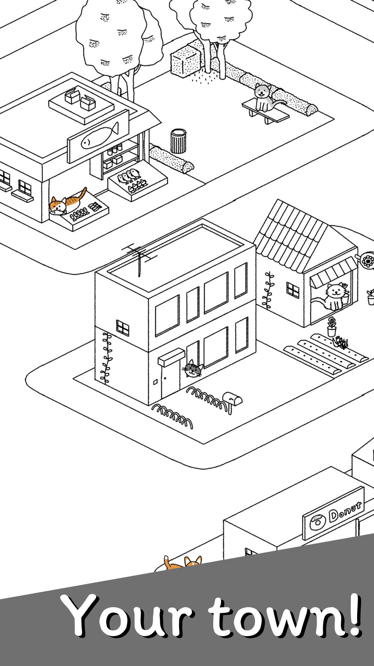 اسکرین شات 7 بازی Cats are Cute: Cat Town Idle