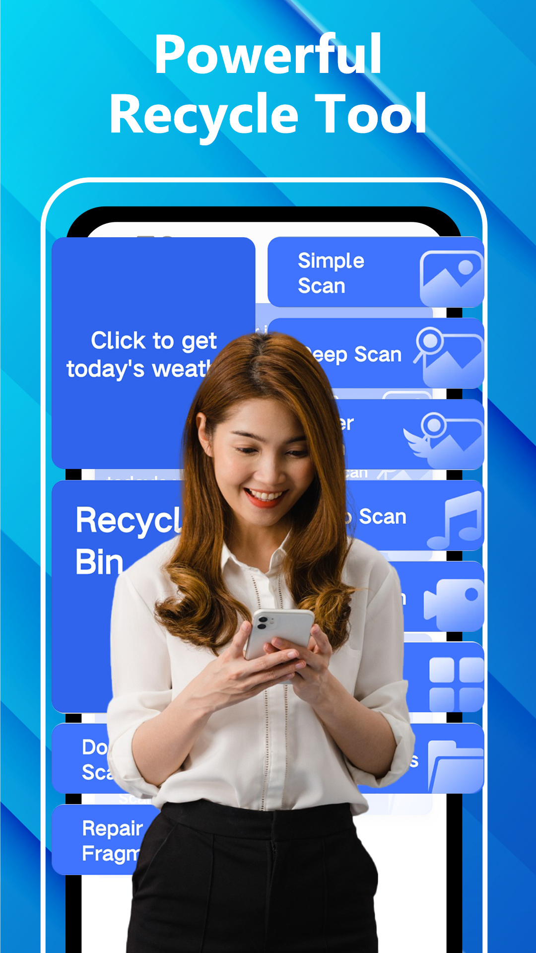 اسکرین شات 2 برنامه Recover Files - Restore All