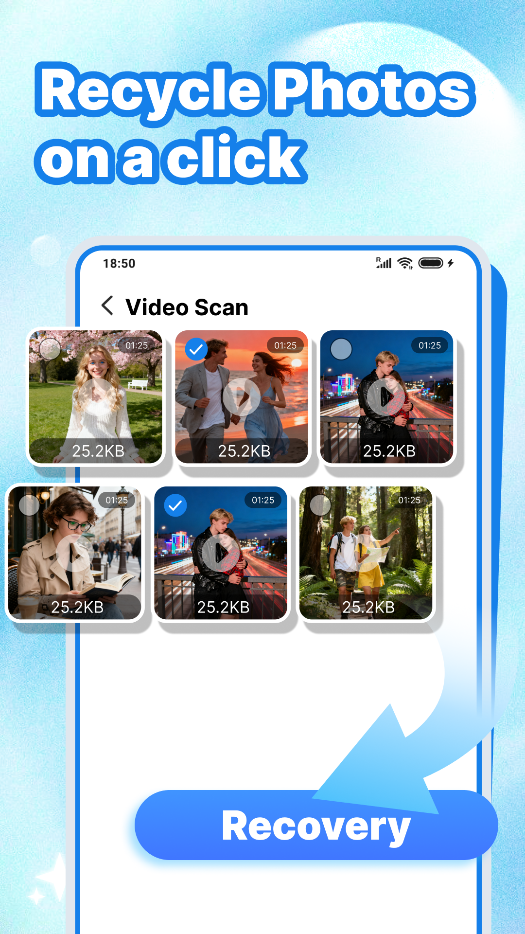 اسکرین شات 4 برنامه Deleted File Recovery