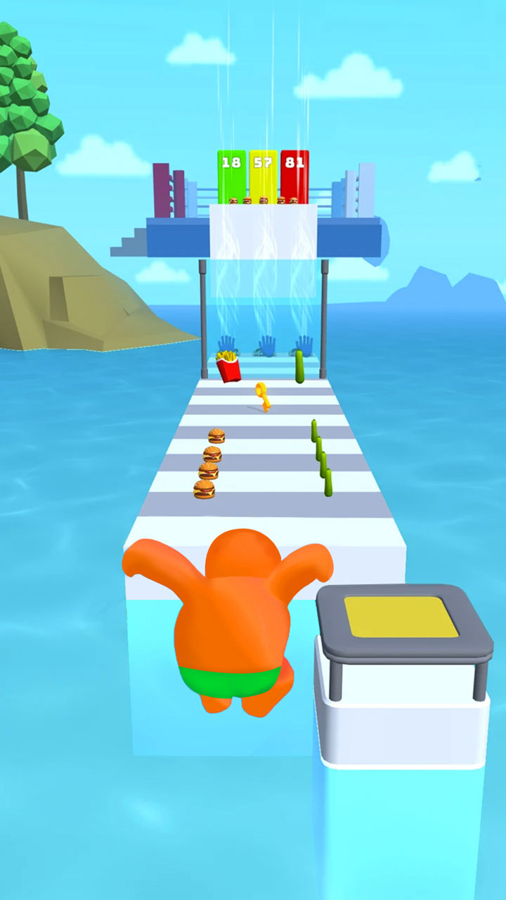 اسکرین شات 2 بازی Monster Run 3D