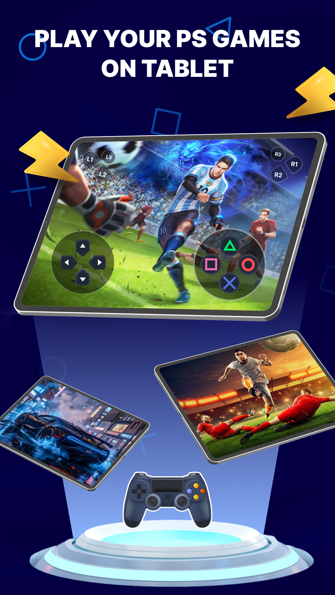 اسکرین شات 5 برنامه PS Remote Game Controller