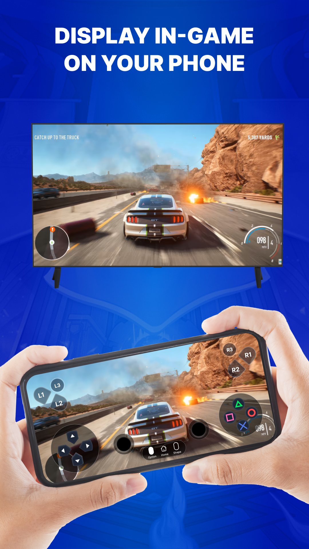اسکرین شات 5 برنامه PS Remote Play Controller