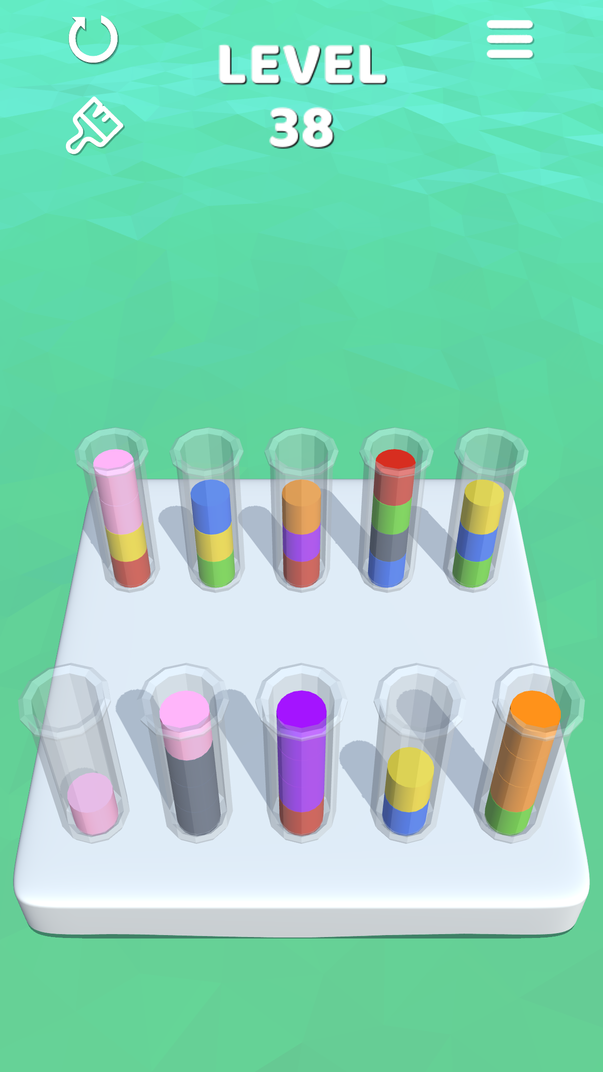 اسکرین شات 2 بازی Sort It 3D