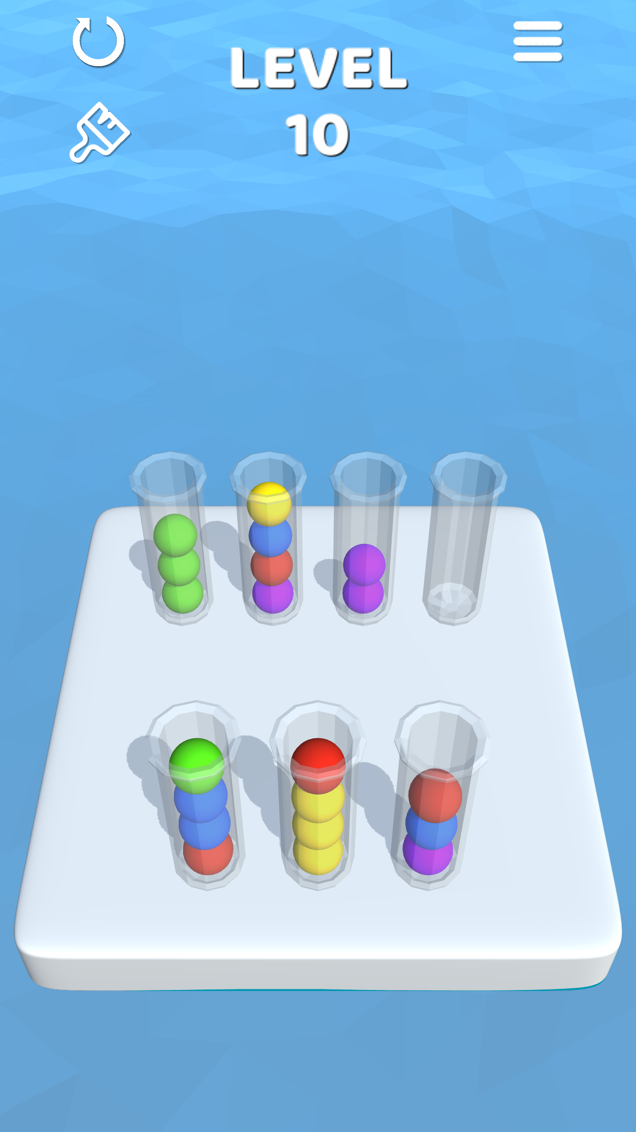 اسکرین شات 3 بازی Sort It 3D