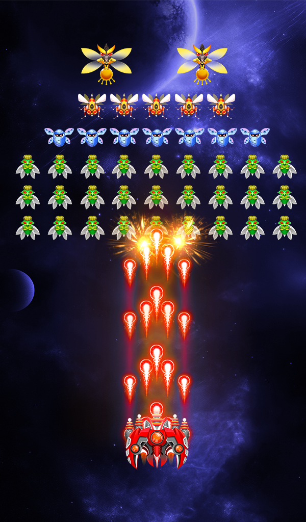 اسکرین شات 2 بازی Space shooter - Galaxy attack