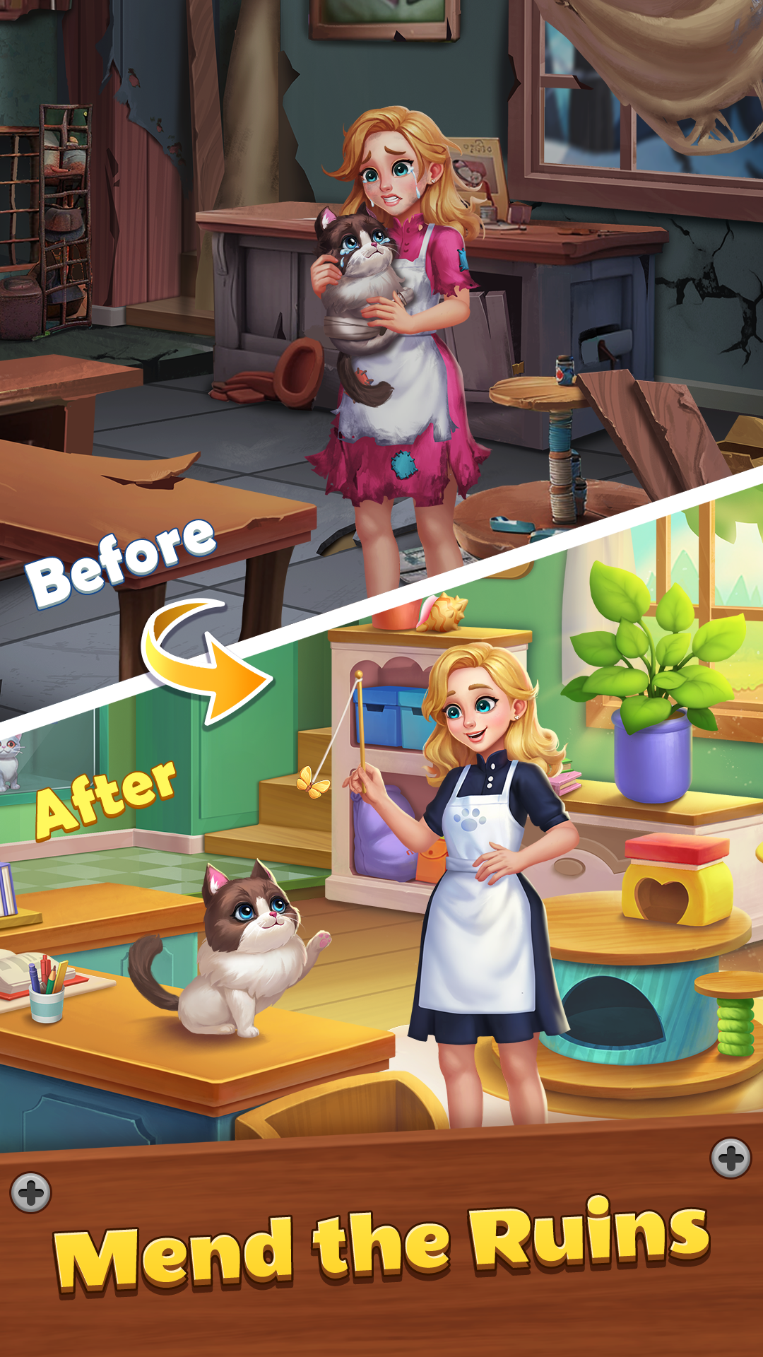 اسکرین شات 3 بازی Screw Up Family: Story Puzzle