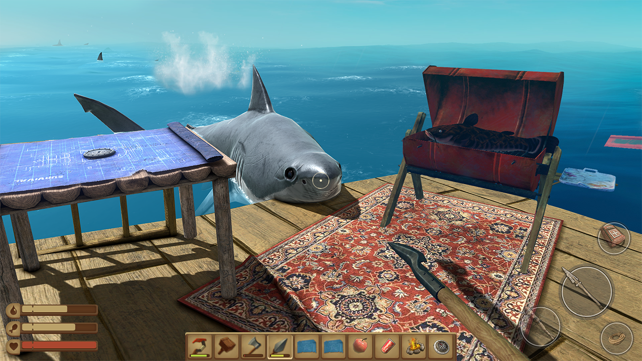 اسکرین شات 1 بازی Woodcraft Island Survival Game