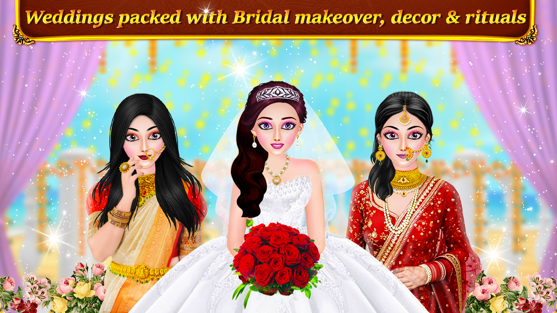 اسکرین شات 1 بازی Indian Wedding Dream Dress Up