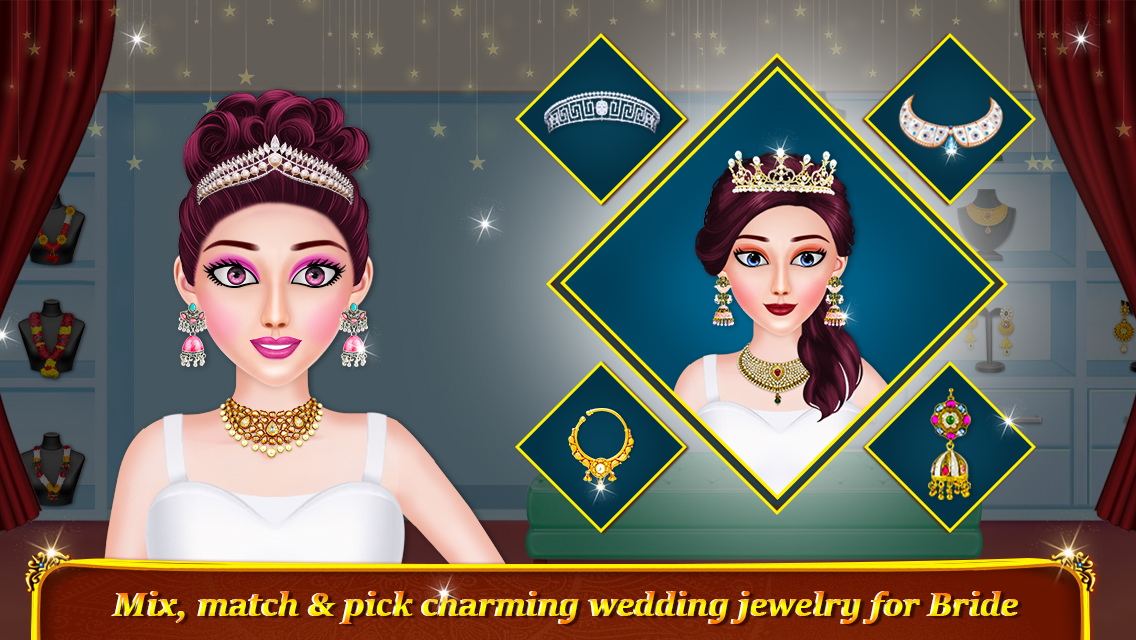 اسکرین شات 2 بازی Indian Wedding Dream Dress Up