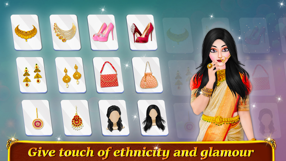 اسکرین شات 4 بازی Indian Wedding Dream Dress Up