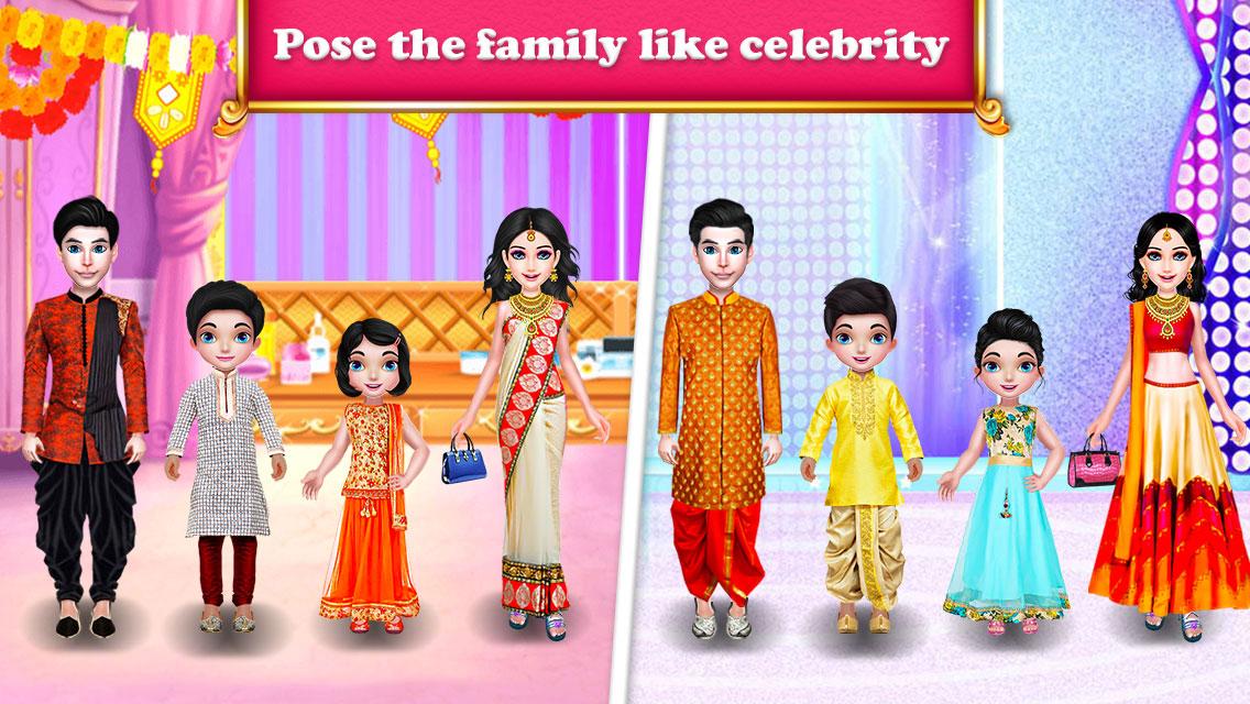 اسکرین شات 4 برنامه Royal Indian Wedding Dress Up