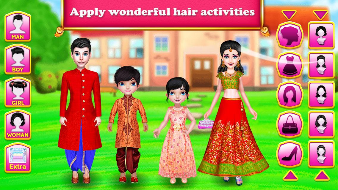 اسکرین شات 5 برنامه Royal Indian Wedding Dress Up