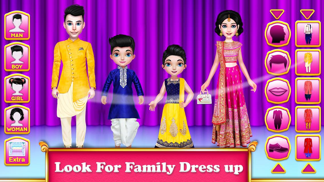 اسکرین شات 1 برنامه Royal Indian Wedding Dress Up