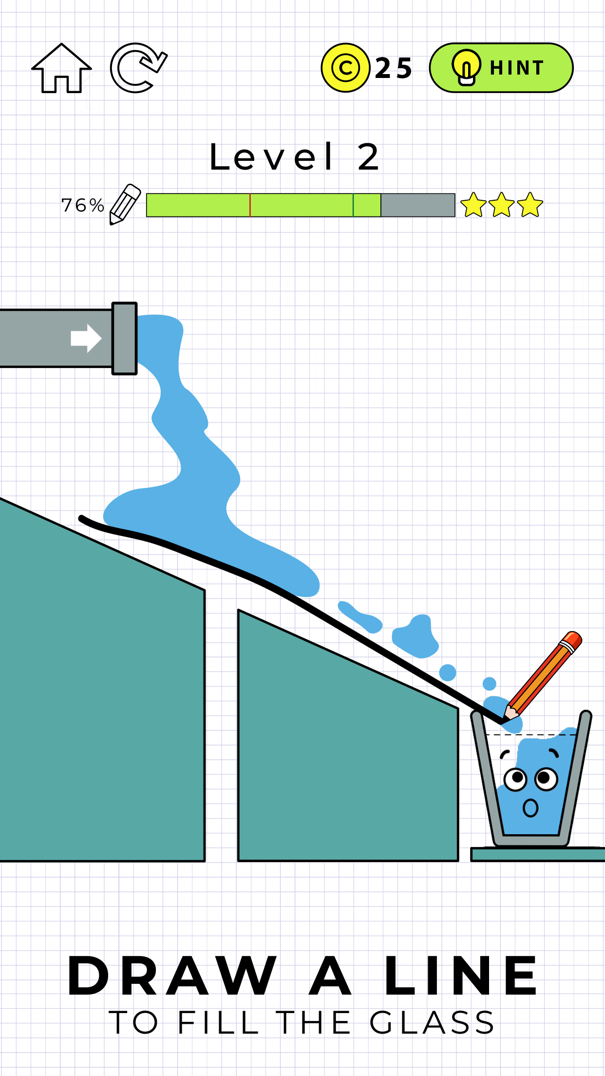 اسکرین شات 2 بازی Happy Glass