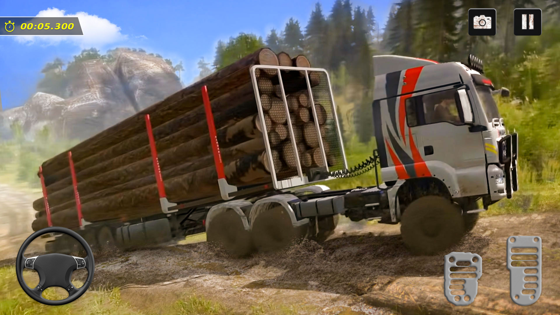 اسکرین شات 3 بازی Mud Racing 4x4 Monster Truck