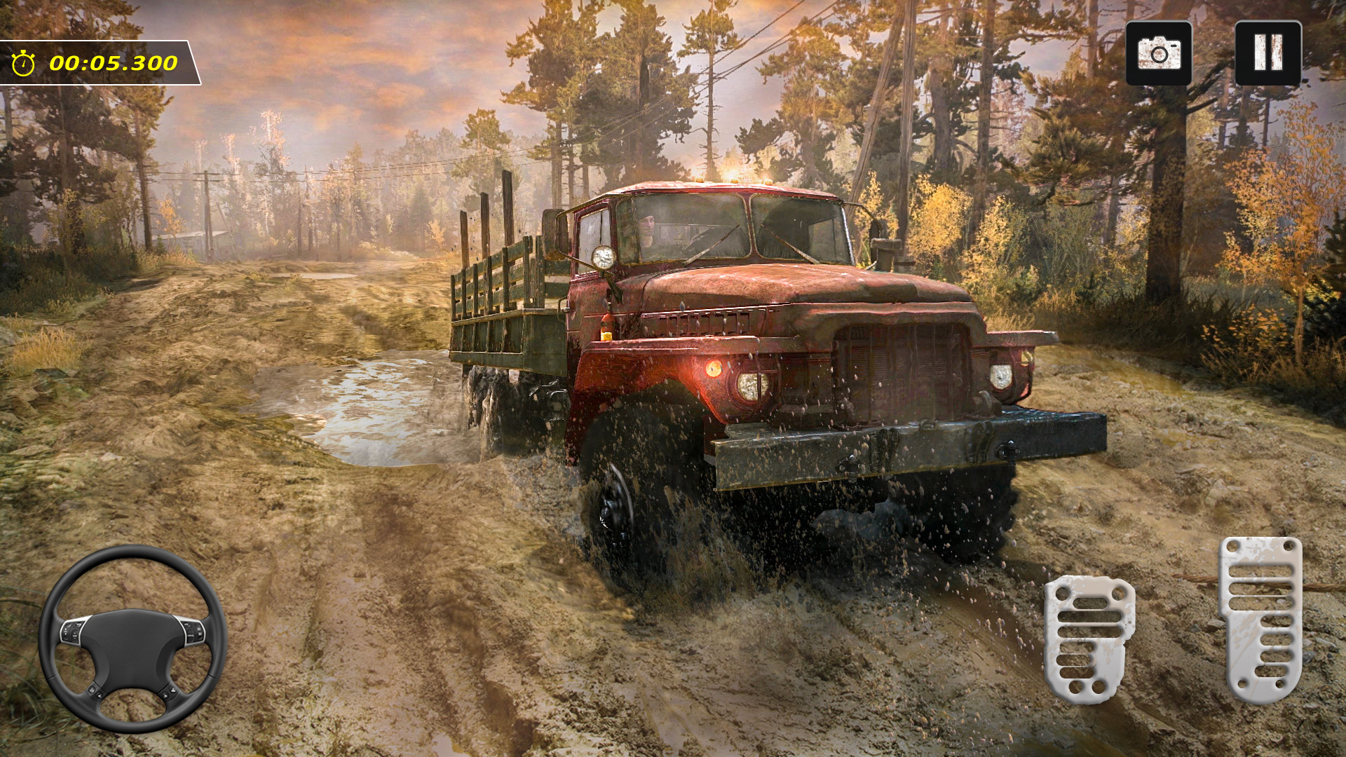 اسکرین شات 1 بازی Mud Racing 4x4 Monster Truck