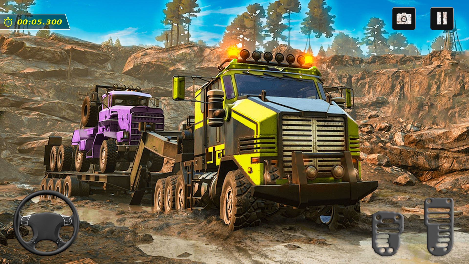 اسکرین شات 4 بازی Mud Racing 4x4 Monster Truck