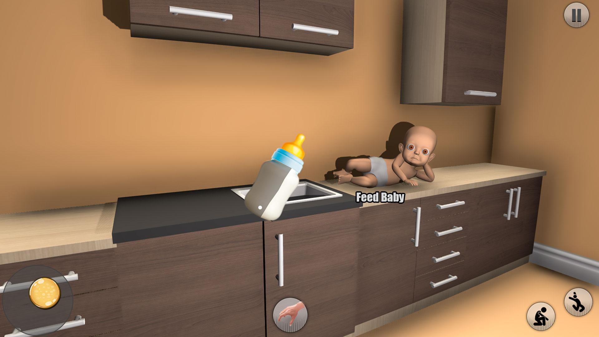 اسکرین شات 3 بازی The Baby in Dark : Scary House