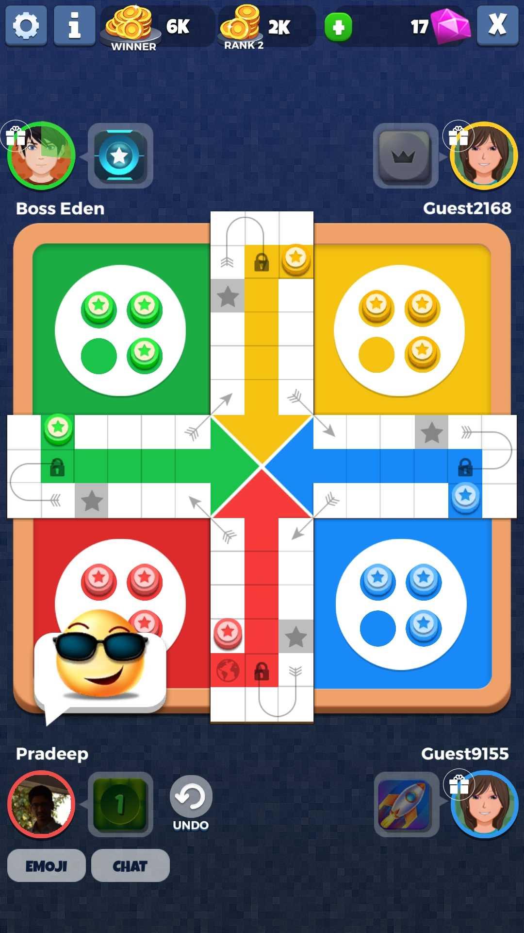 اسکرین شات 1 بازی Ludo Titan
