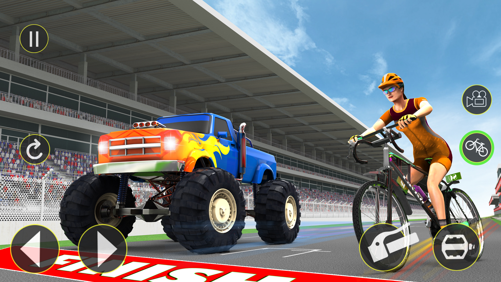 اسکرین شات 3 بازی BMX Bicycle Stunts: Cycle Game