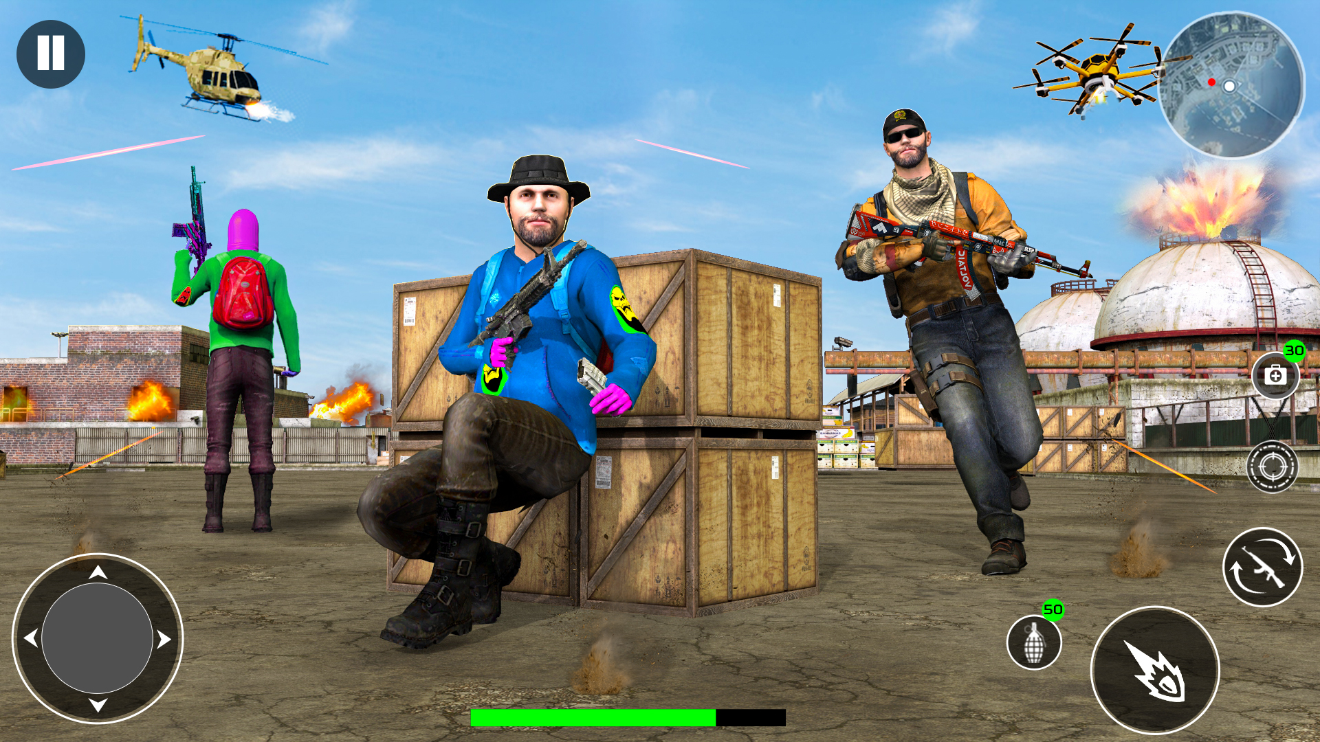 اسکرین شات 4 بازی FPS Survival Fire Battleground