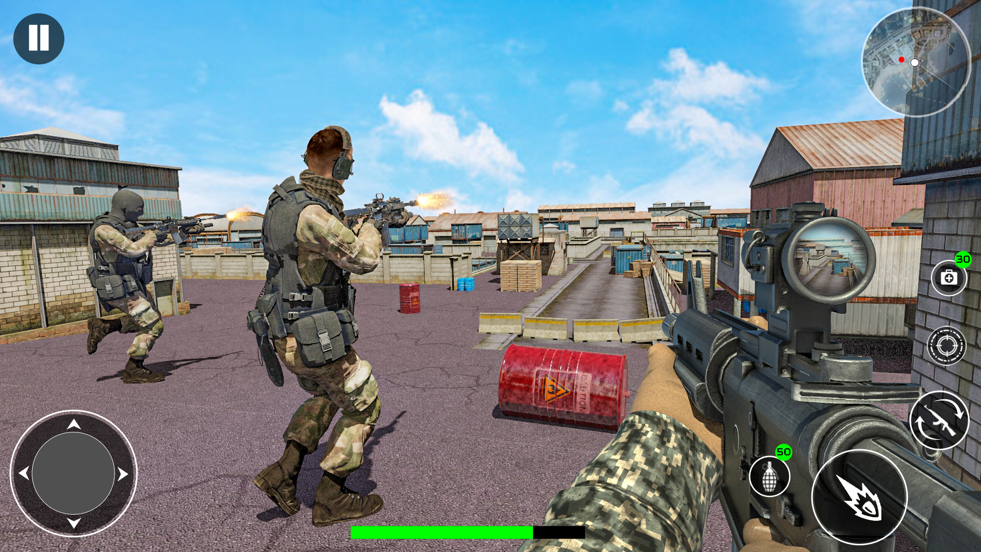 اسکرین شات 4 بازی Fire Battleground FPS Survival