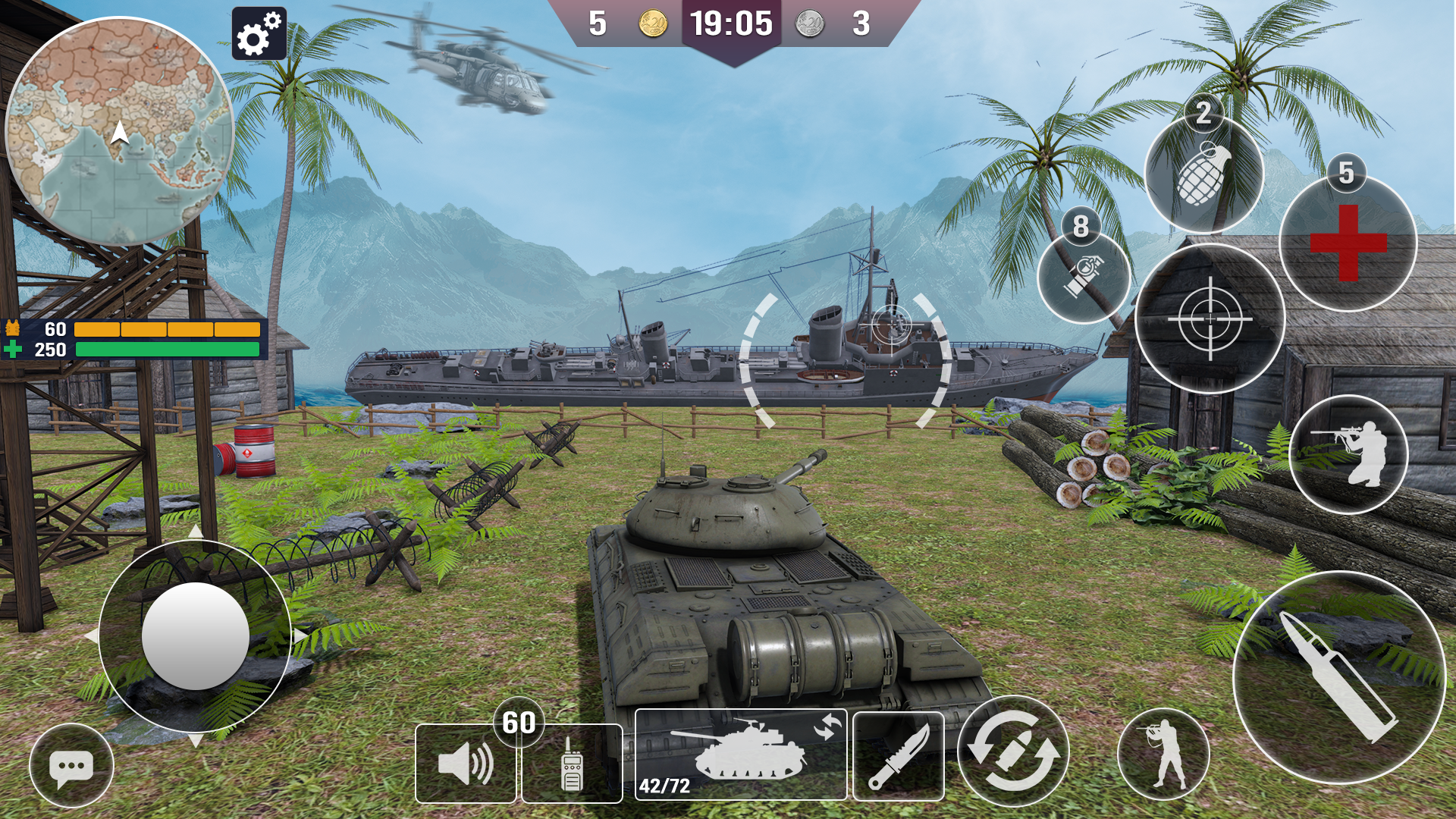 اسکرین شات 3 بازی World War Fire Squad Gun Shoot