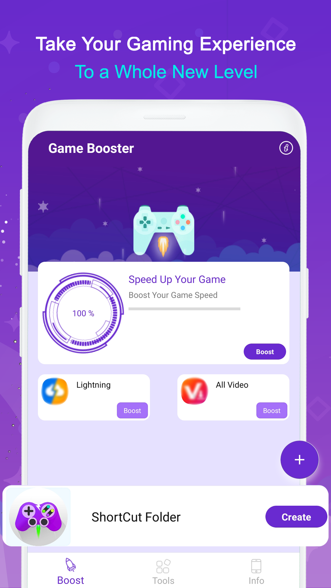 اسکرین شات 3 برنامه Game Booster - Speed Up | Fast