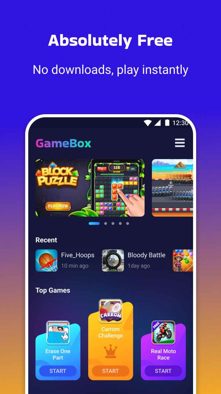 اسکرین شات 3 بازی GameBox