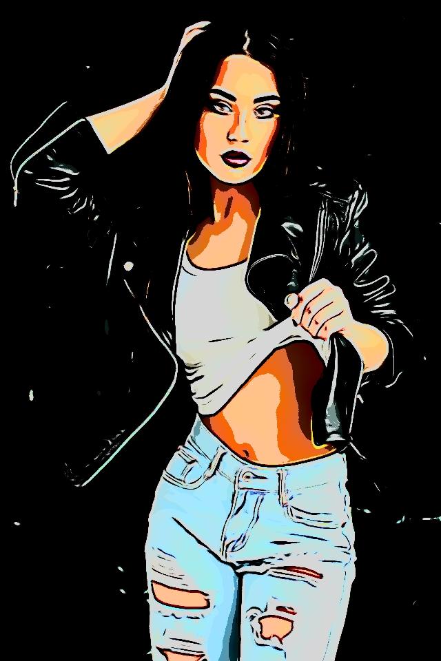 اسکرین شات 1 برنامه Cartoon Photo Editor