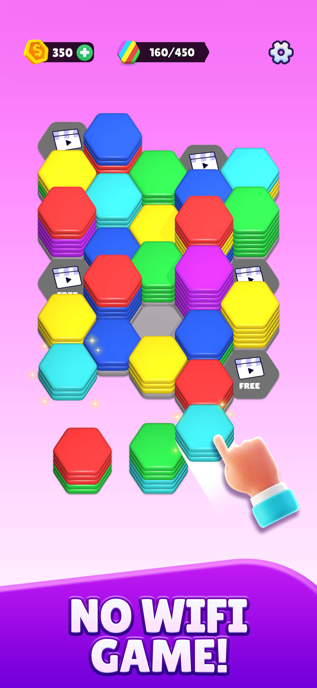 اسکرین شات 5 بازی Hexa Sort