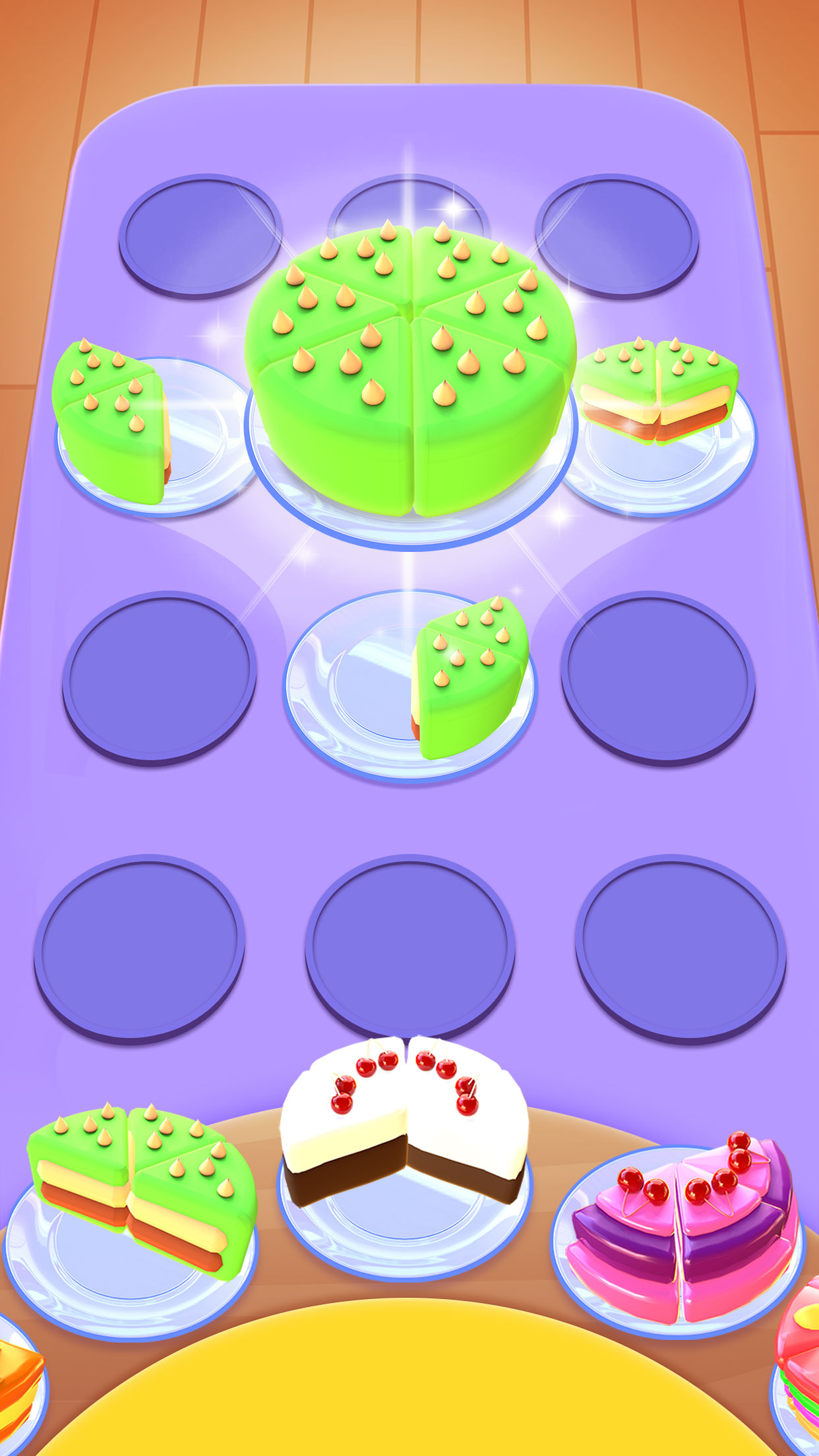 اسکرین شات 5 بازی Cake Sort Puzzle 3D