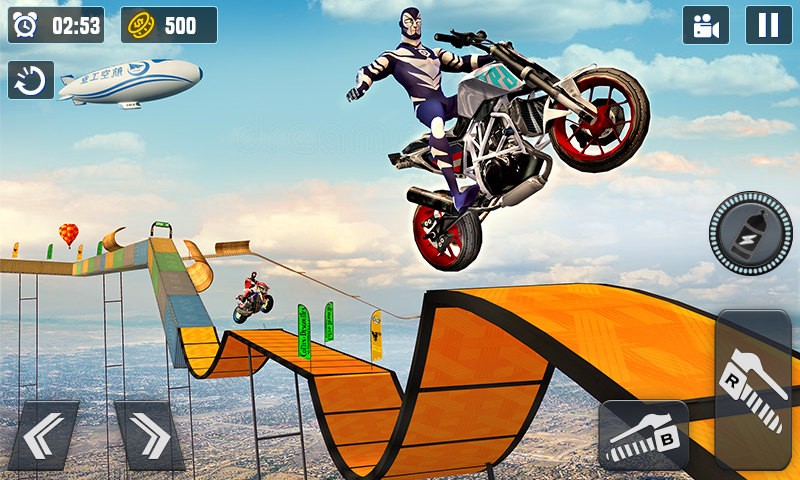 اسکرین شات 3 بازی Superhero GT Bike Racing Stunt
