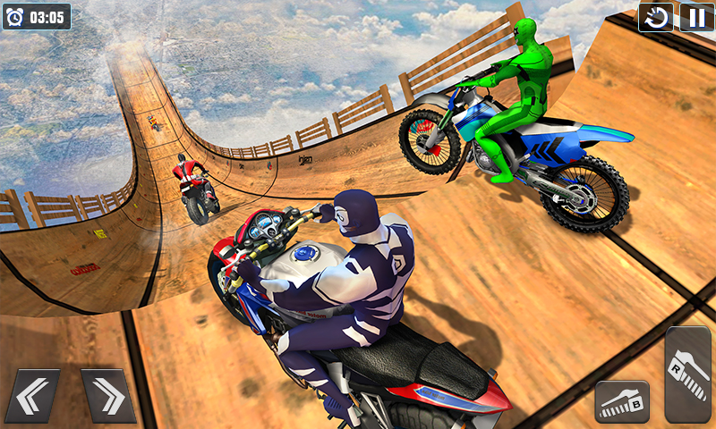 اسکرین شات 2 بازی Superhero GT Bike Racing Stunt