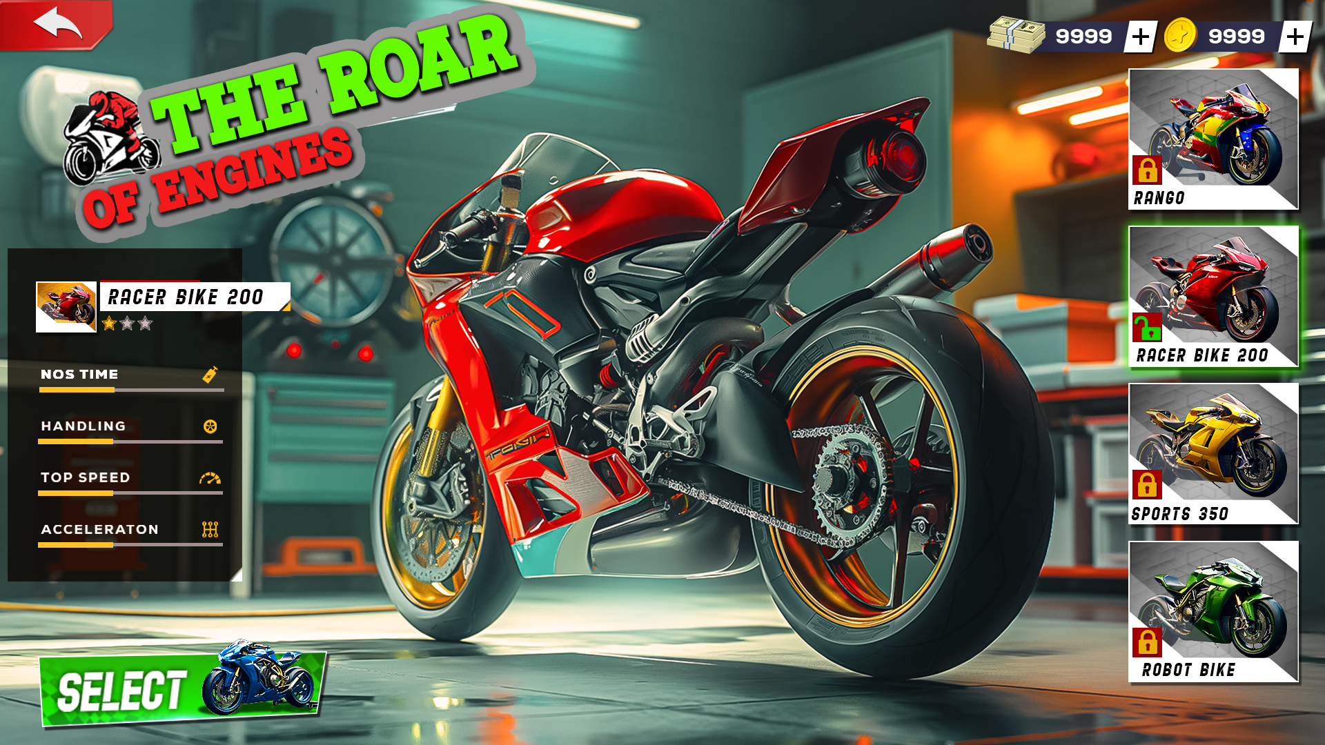 اسکرین شات 2 بازی Motorcycle Race Bike Game