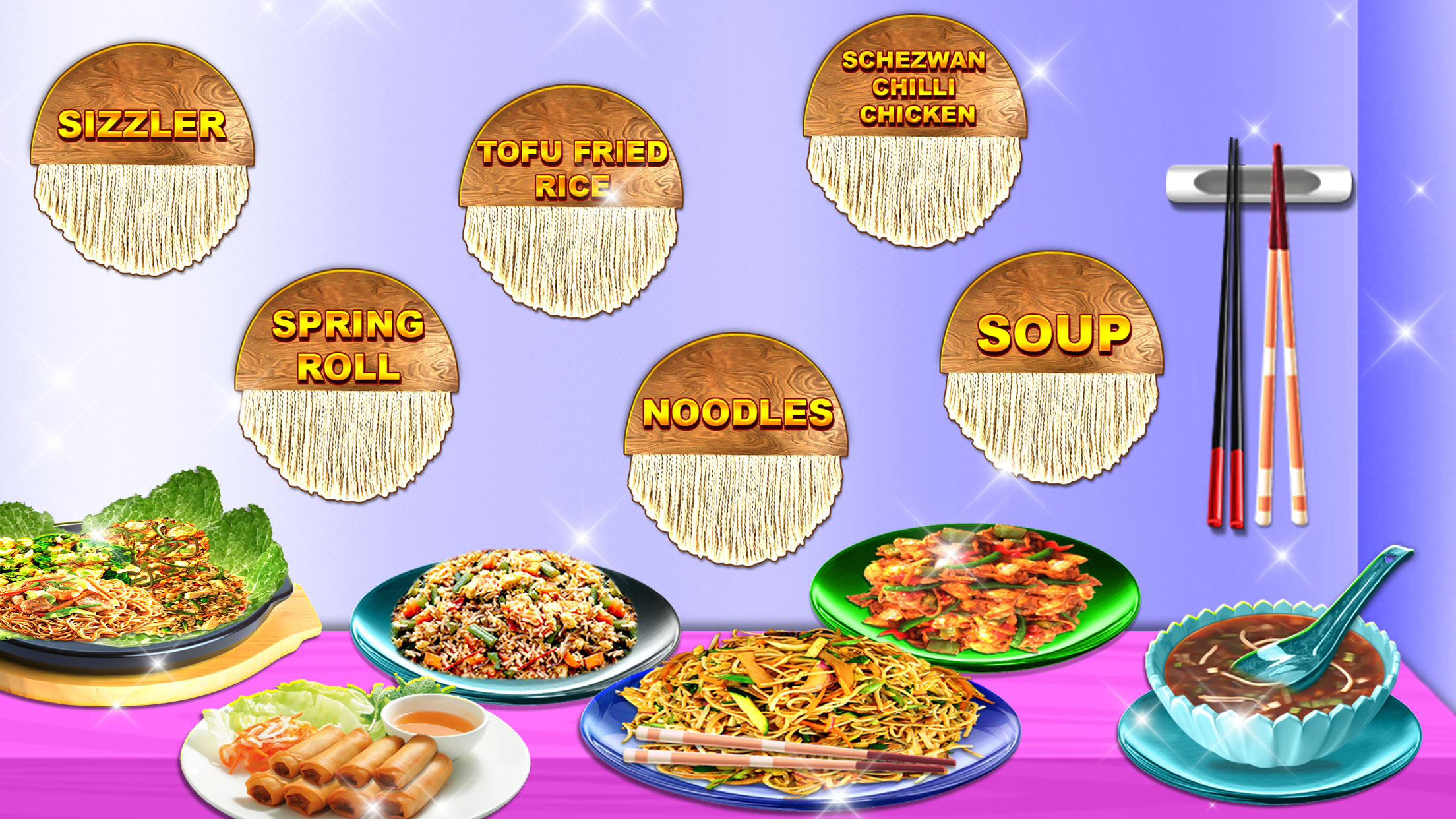 اسکرین شات 2 بازی Lunar Chinese Food Maker Game