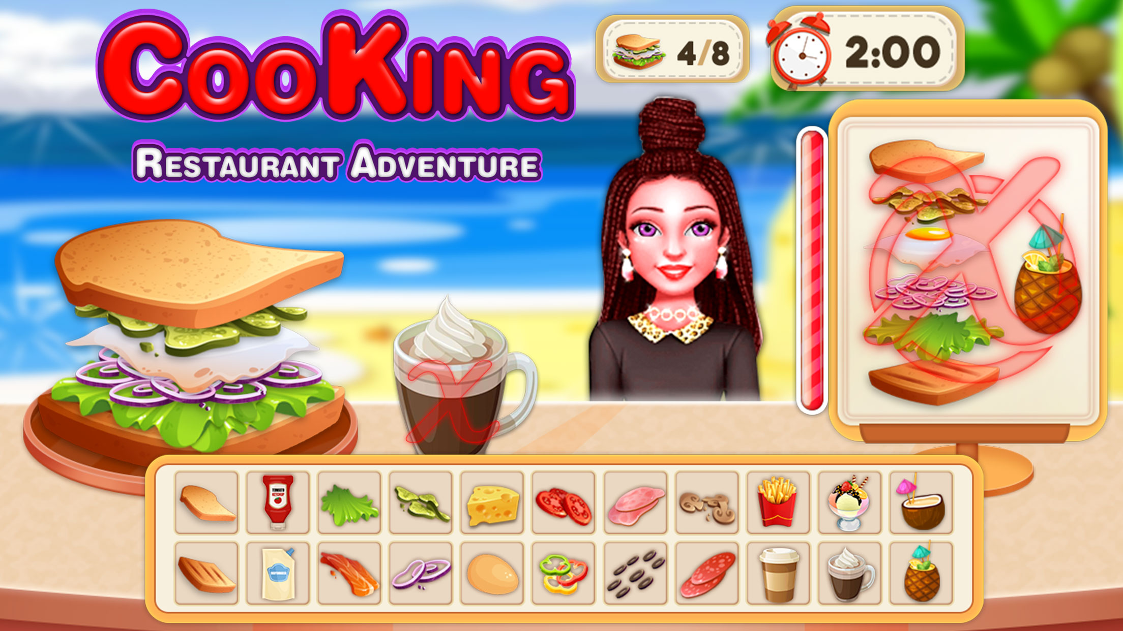 اسکرین شات 3 بازی Cooking Madness- Cooking Games