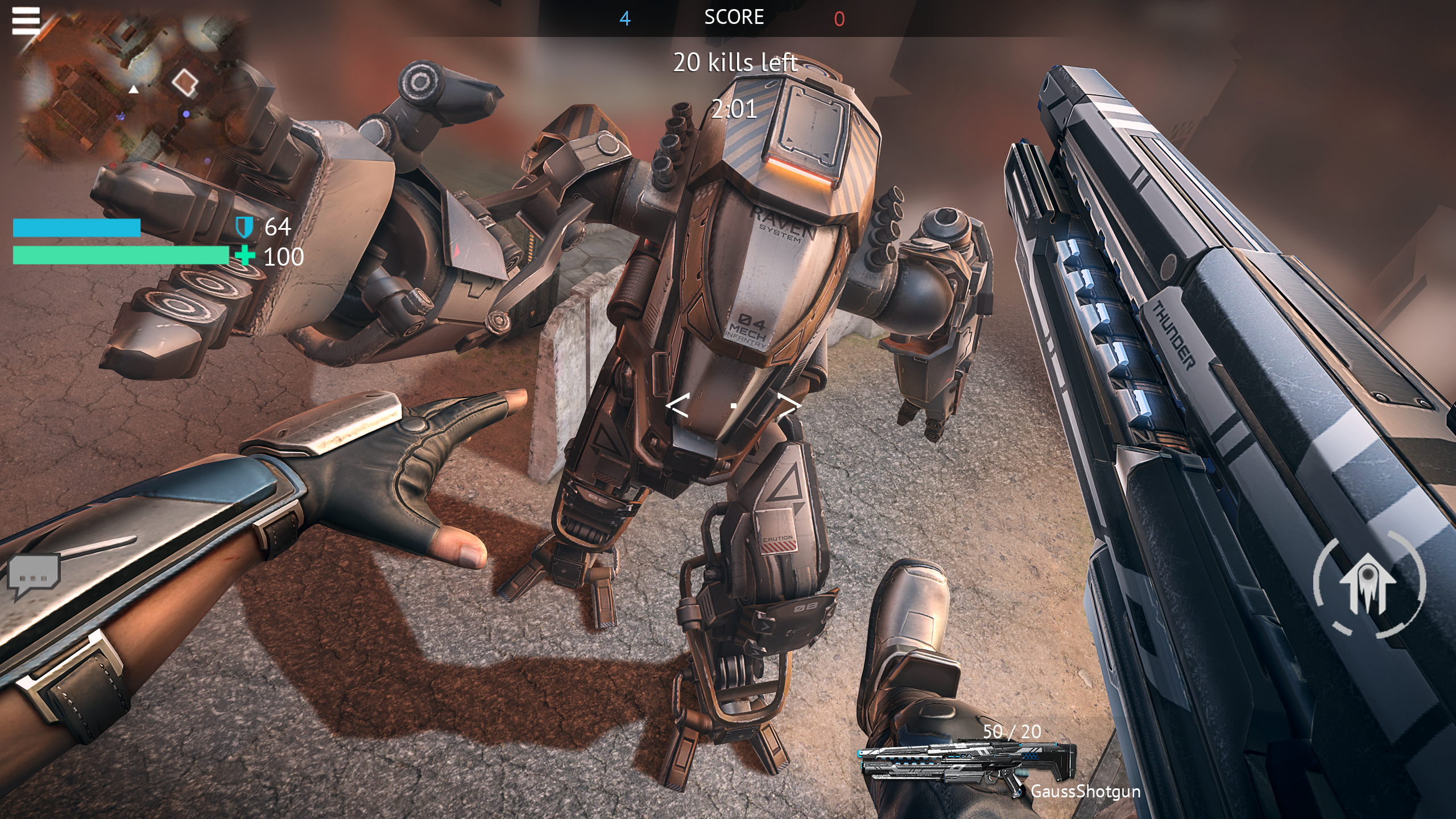 اسکرین شات 8 بازی Infinity Ops: Cyberpunk FPS