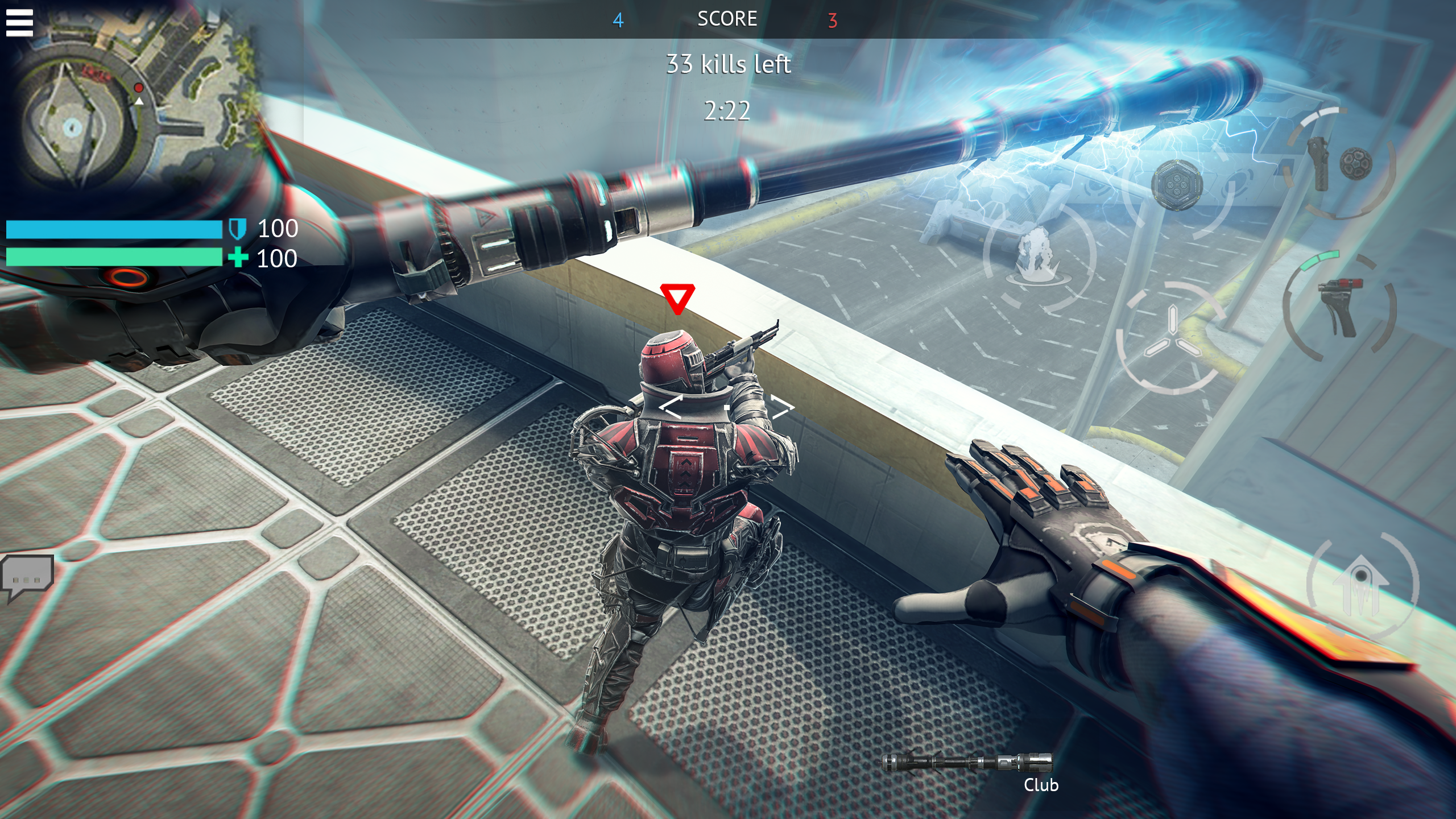 اسکرین شات 6 بازی Infinity Ops: Cyberpunk FPS