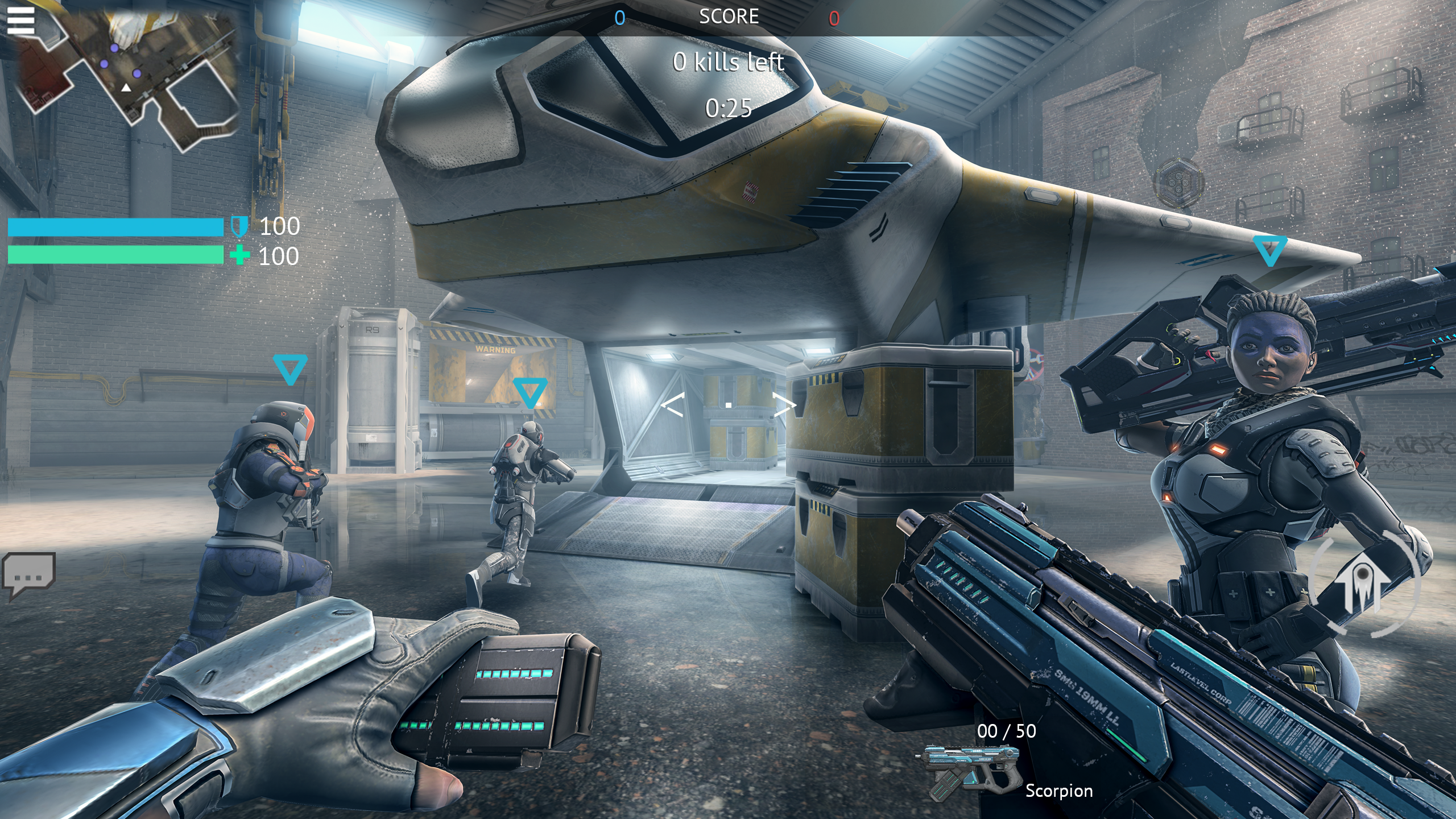 اسکرین شات 2 بازی Infinity Ops: Cyberpunk FPS