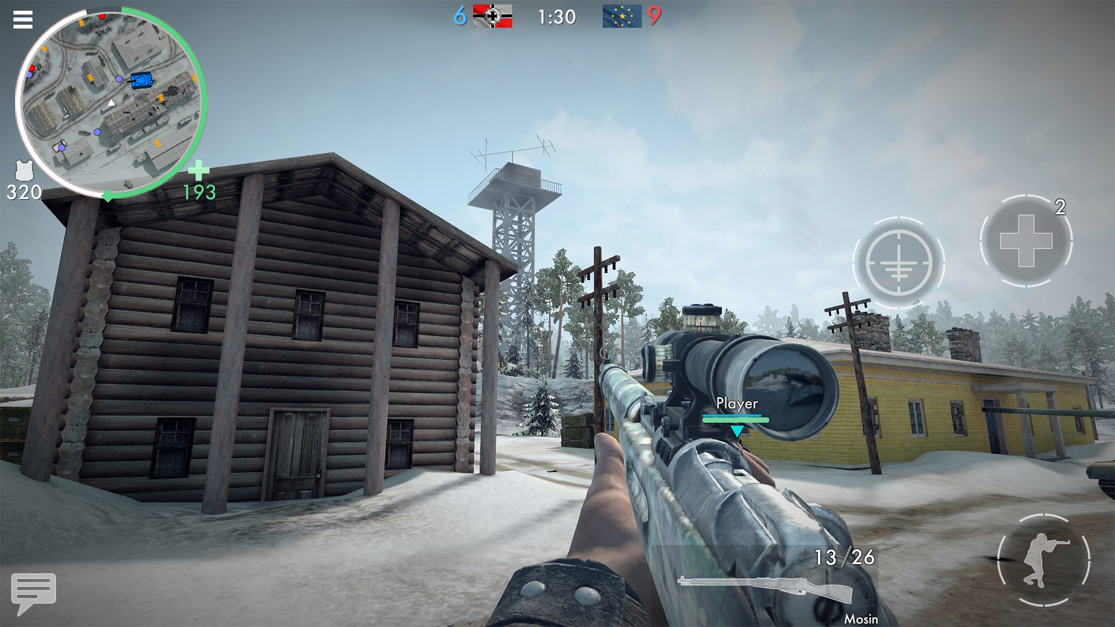 اسکرین شات 7 بازی World War Heroes Test