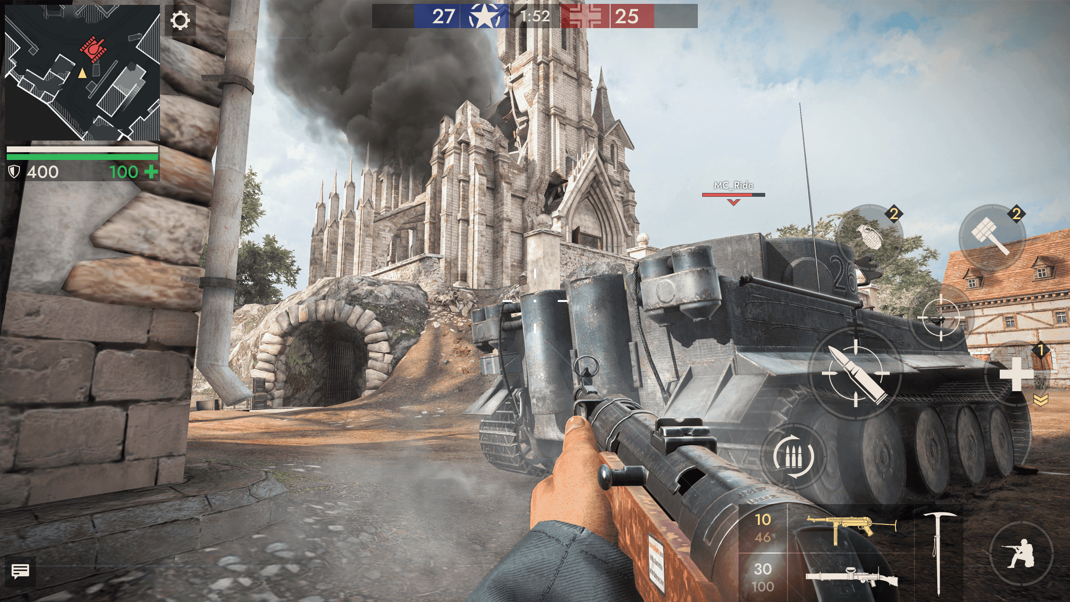 اسکرین شات 7 بازی World War Heroes — WW2 PvP FPS