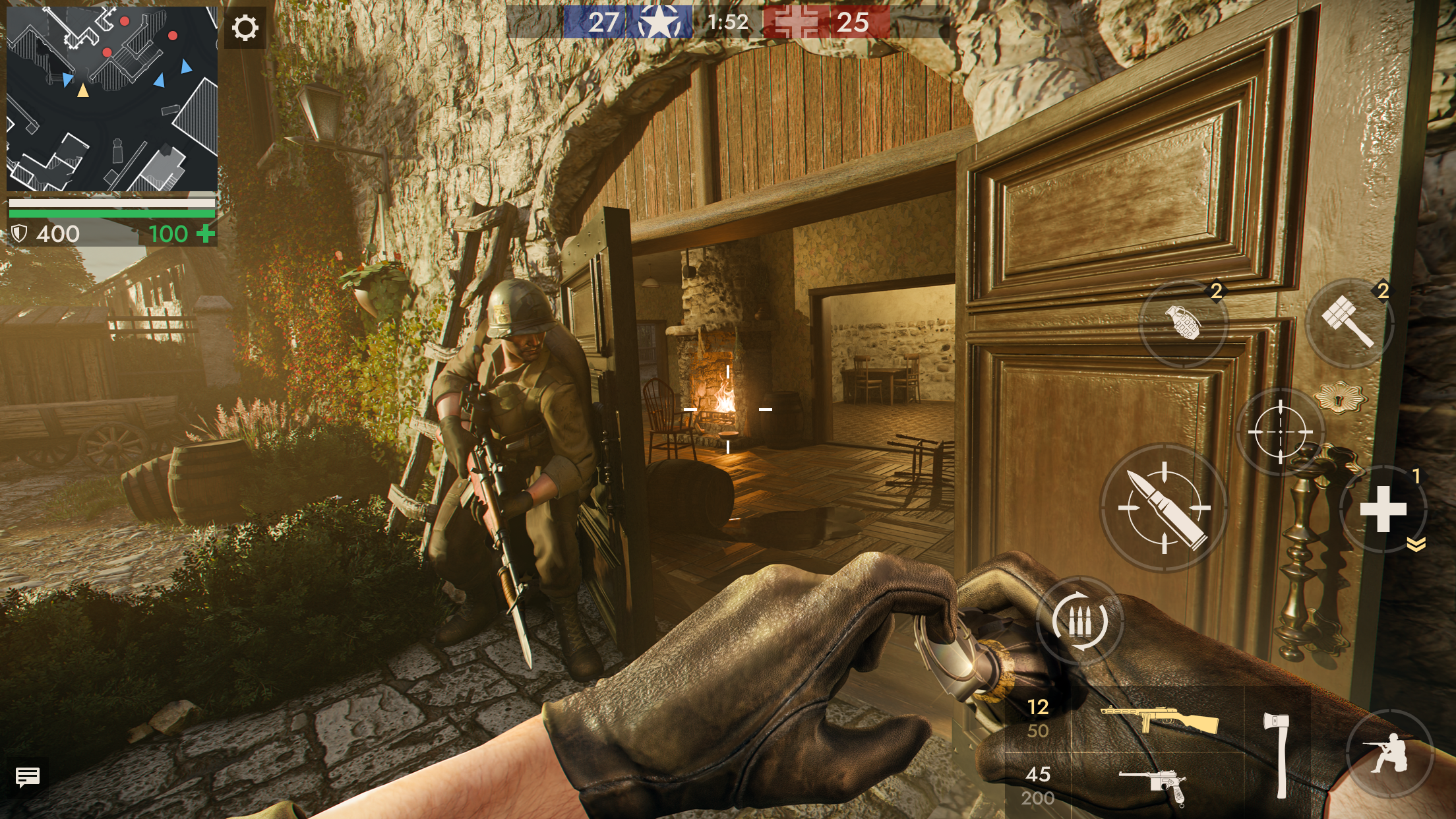 اسکرین شات 6 بازی World War Heroes — WW2 PvP FPS