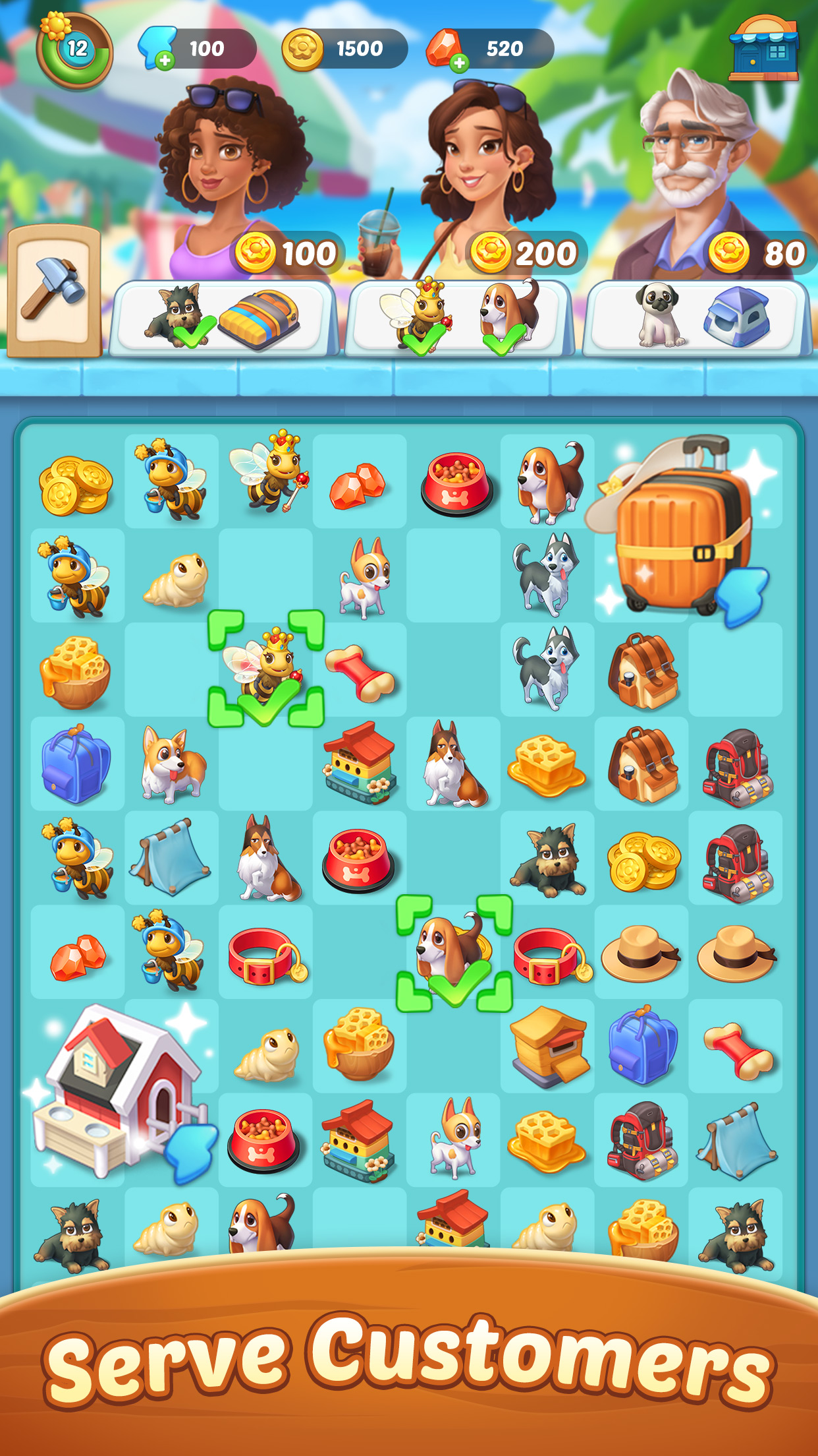 اسکرین شات 2 بازی Seaside Escape®: Merge & Story