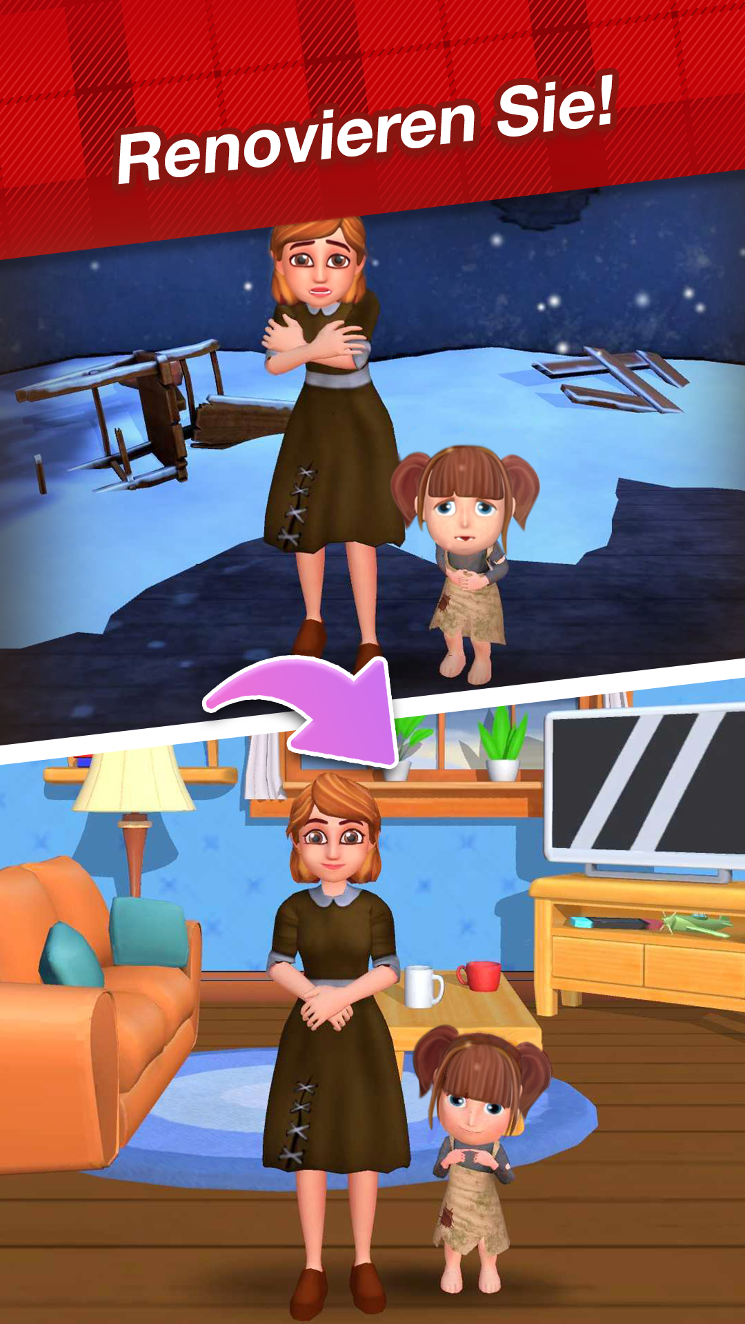 اسکرین شات 2 بازی Home Pin 3: Stift ziehen