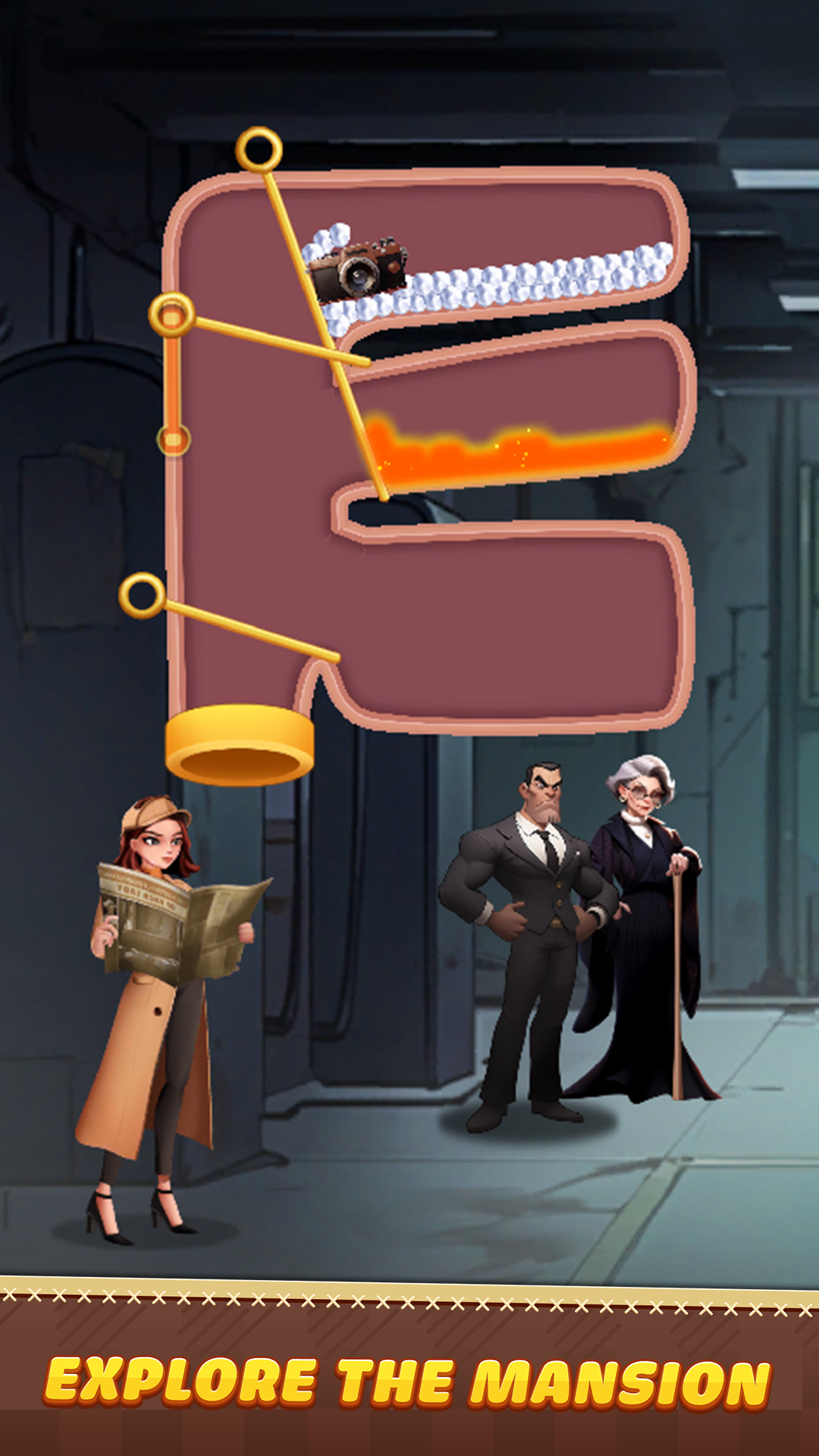 اسکرین شات 2 بازی Pin Detective: Mystery Mansion