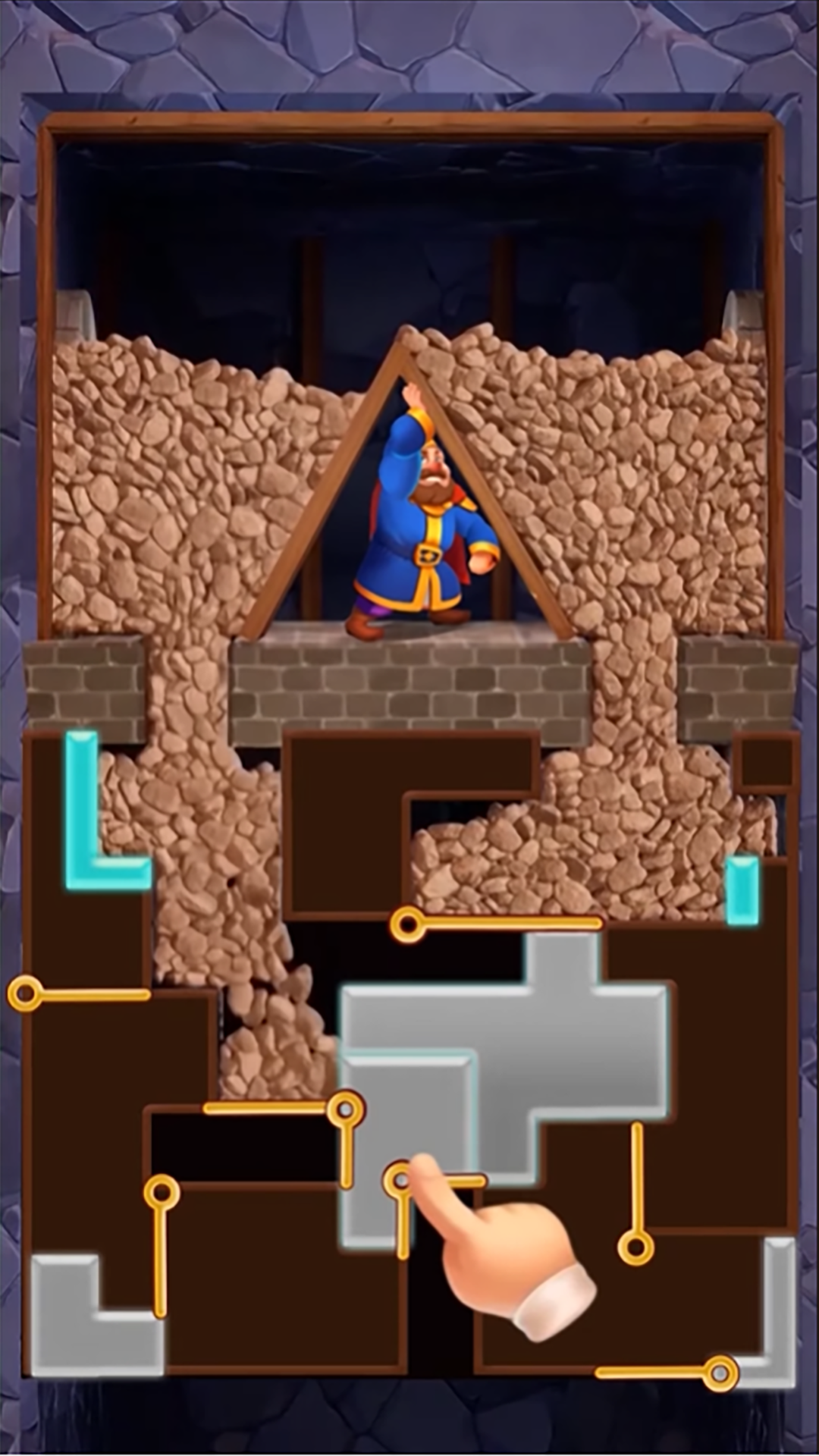 اسکرین شات 2 بازی Royal Pin: King Adventure