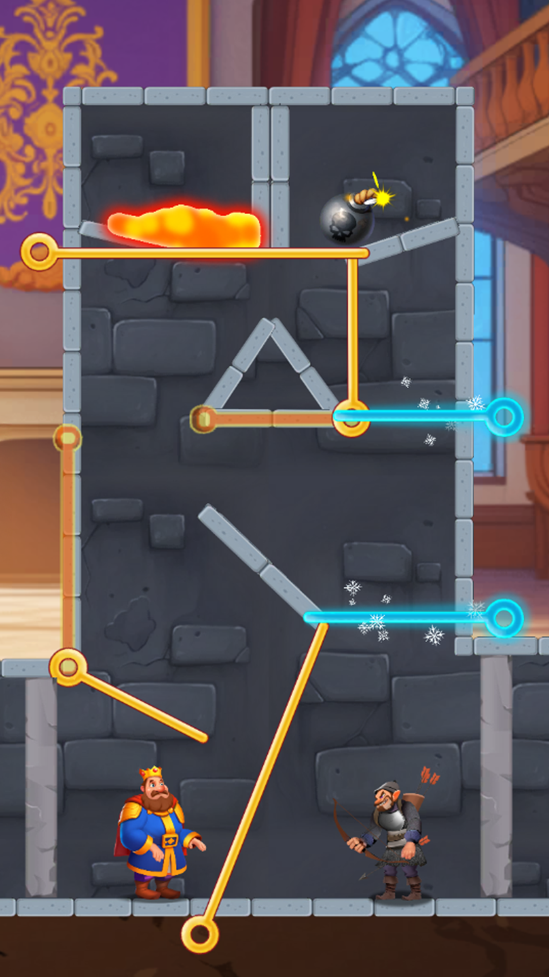 اسکرین شات 6 بازی Royal Pin: King Adventure