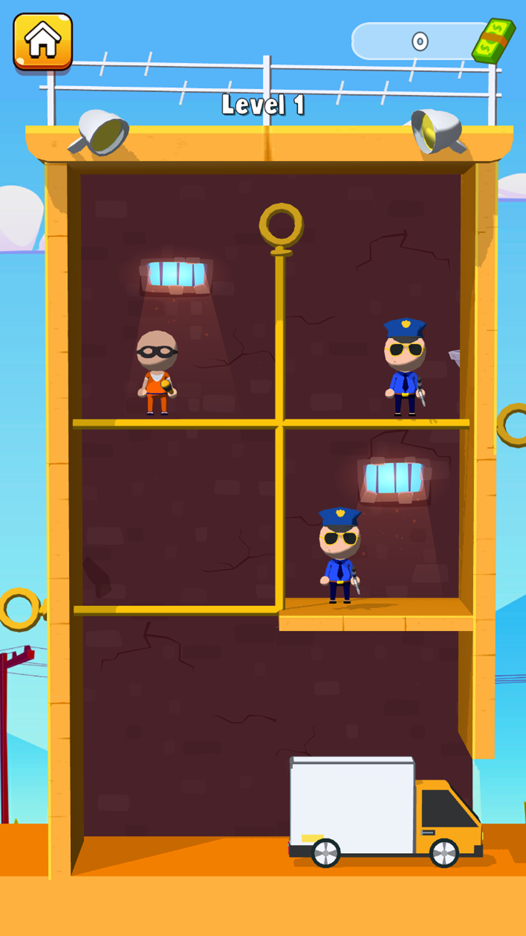 اسکرین شات 3 بازی Prison Escape: Pin Rescue